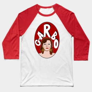 Greta Garbo Hollywood Legend Baseball T-Shirt